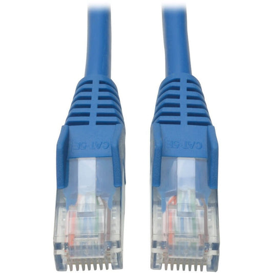 Eaton Tripp Lite Series Cat5e 3 ft. Blue Snagless Ethernet Patch Cable (RJ45 M/M) for Gigabit Networks