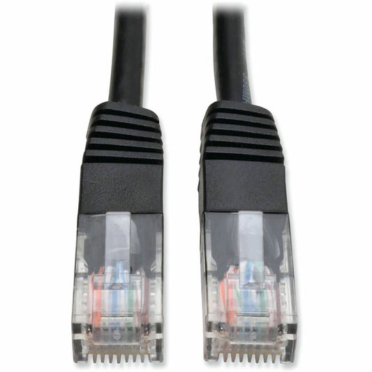 Eaton Tripp Lite Series Cat5e 10 ft. UTP Ethernet Patch Cable with Snagless Design, Black