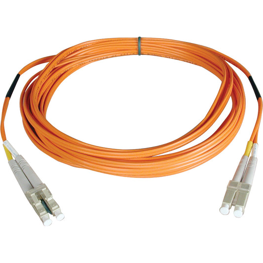 Eaton Tripp Lite Series Duplex 50/125 Multimode Fiber Optic Patch Cable, 10 ft. LC/LC