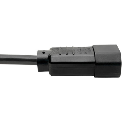Eaton Tripp Lite Series NEMA 5-15R to IEC-320-C14 Power Adapter Cable - 2 ft, 13A, 125V