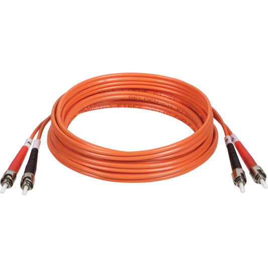 Eaton Tripp Lite Series Duplex Multimode Fiber Optic Patch Cable (ST/ST) - 10 ft.
