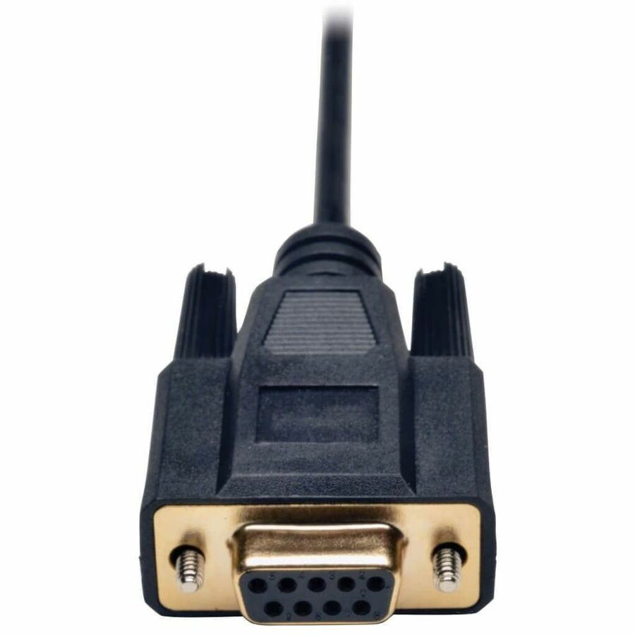 Eaton Tripp Lite Series Null Modem Serial Cable (DB9 to DB25, 6 ft)