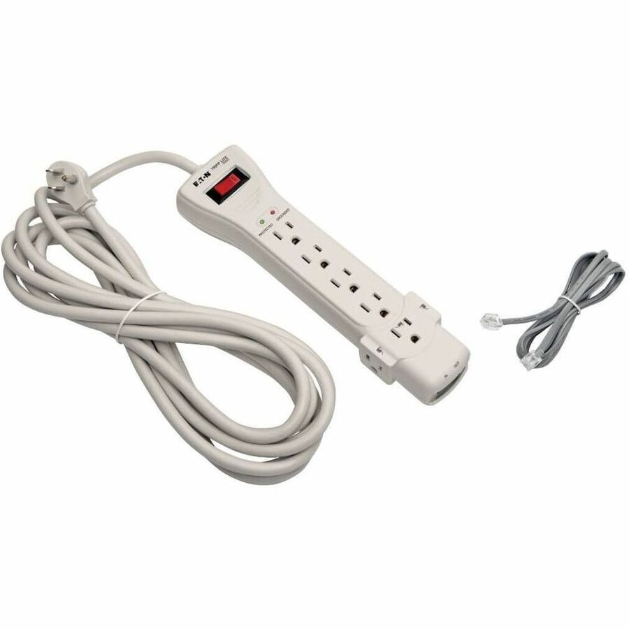Eaton Tripp Lite Protect It! 7-Outlet Surge Suppressor with 15 ft. Cord and 2520 Joules Protection