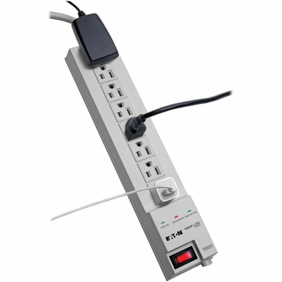 Eaton Tripp Lite Series Protect It! 8-Outlet 120V Surge Protector with 8 ft. Cord