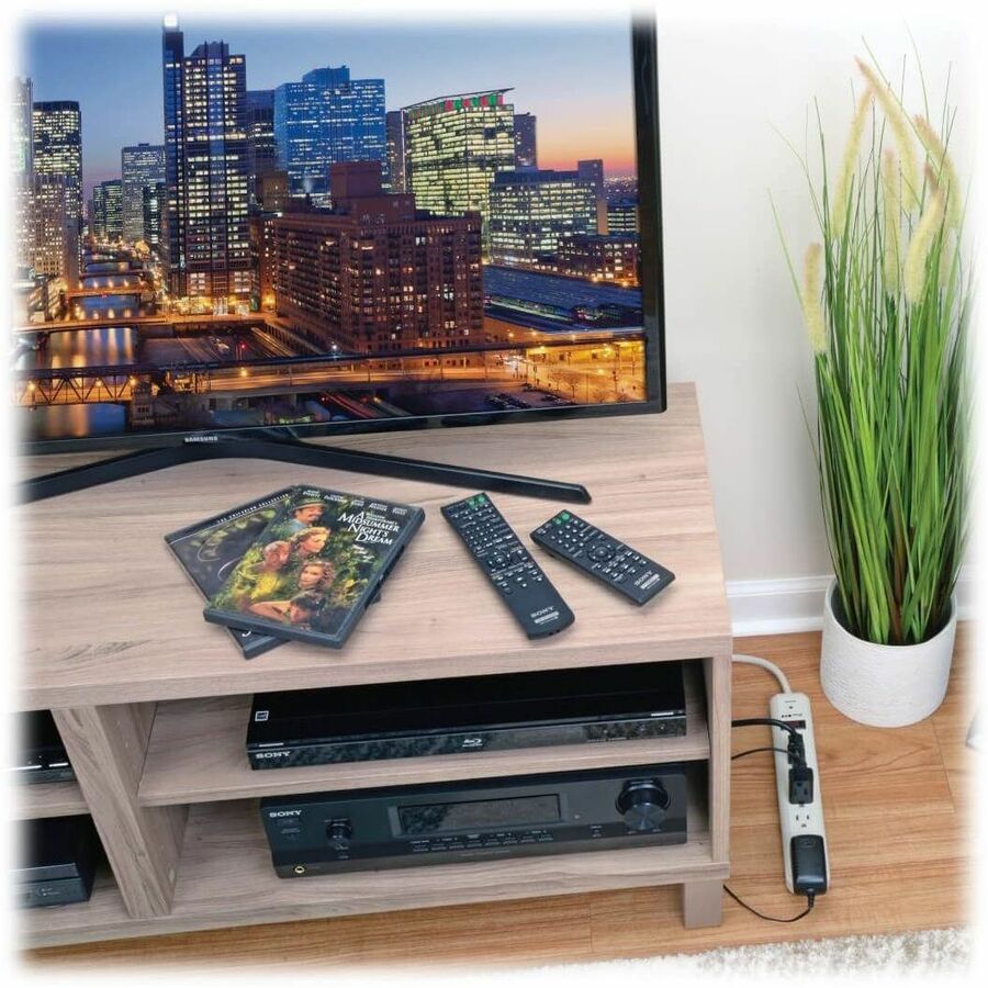 Eaton Tripp Lite Protect It! 7-Outlet Surge Protector with 12 ft. Cord and 1080 Joules Protection