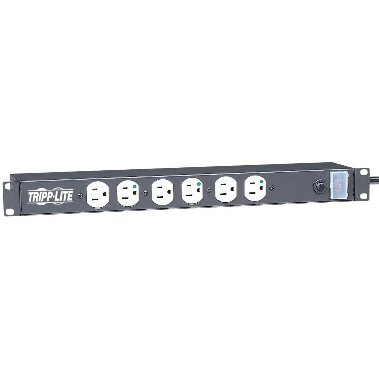 Eaton Tripp Lite Series RS1215-HG 120V Rackmount Power Strip with 12 Hospital-Grade Outlets and 15 ft. Cord