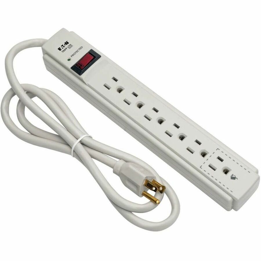 Eaton Tripp Lite Protect It! 6-Outlet Surge Protector with 4 ft. Cord and 790 Joules