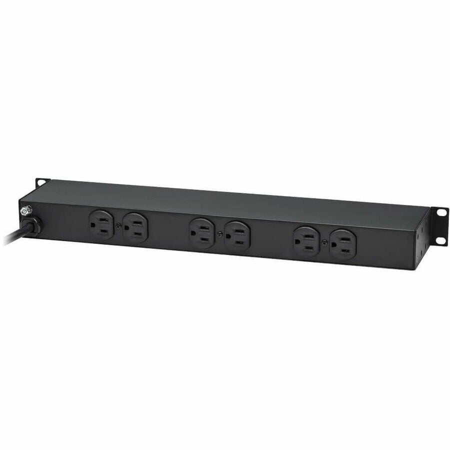 Eaton Tripp Lite Series RS-1215 1U Rack-Mount Power Strip with 12 Outlets and 15 ft Cord