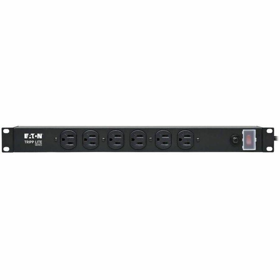 Eaton Tripp Lite Series RS-1215 1U Rack-Mount Power Strip with 12 Outlets and 15 ft Cord