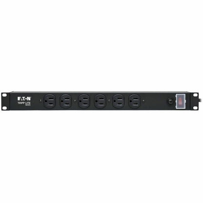 Eaton Tripp Lite Series RS-1215 1U Rack-Mount Power Strip with 12 Outlets and 15 ft Cord