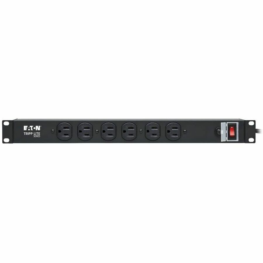 Eaton Tripp Lite Series RS-1215 1U Rack-Mount Power Strip with 12 Outlets and 15 ft Cord