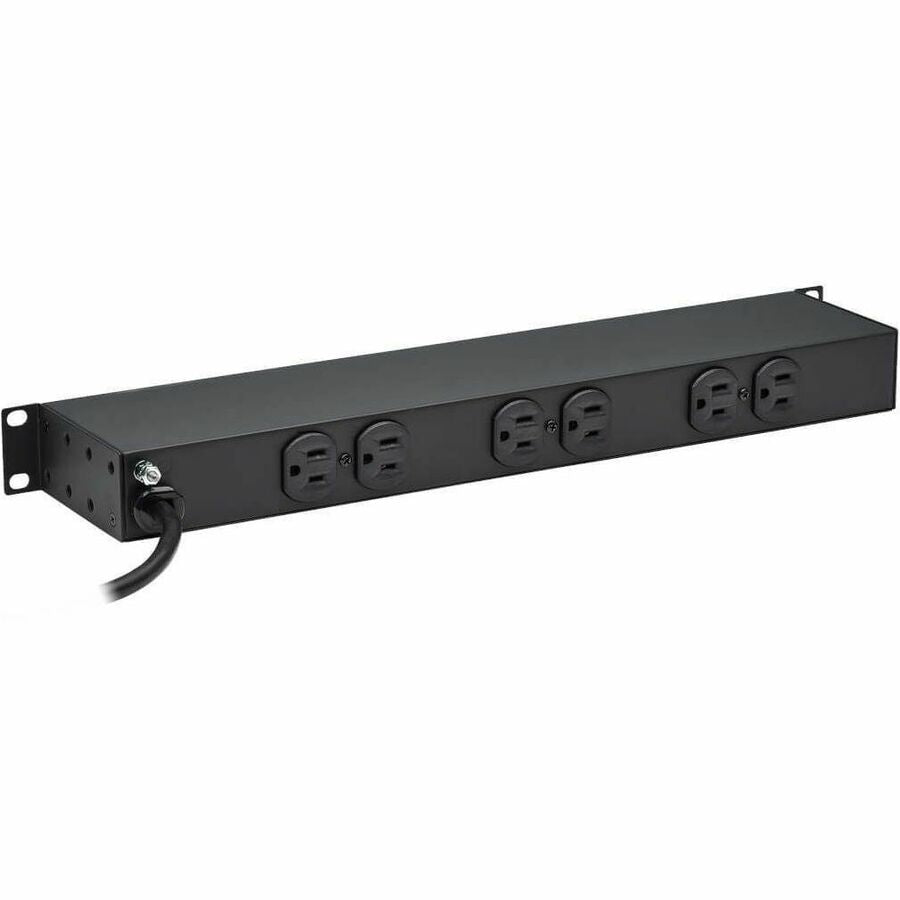 Eaton Tripp Lite Series RS-1215 1U Rack-Mount Power Strip with 12 Outlets and 15 ft Cord