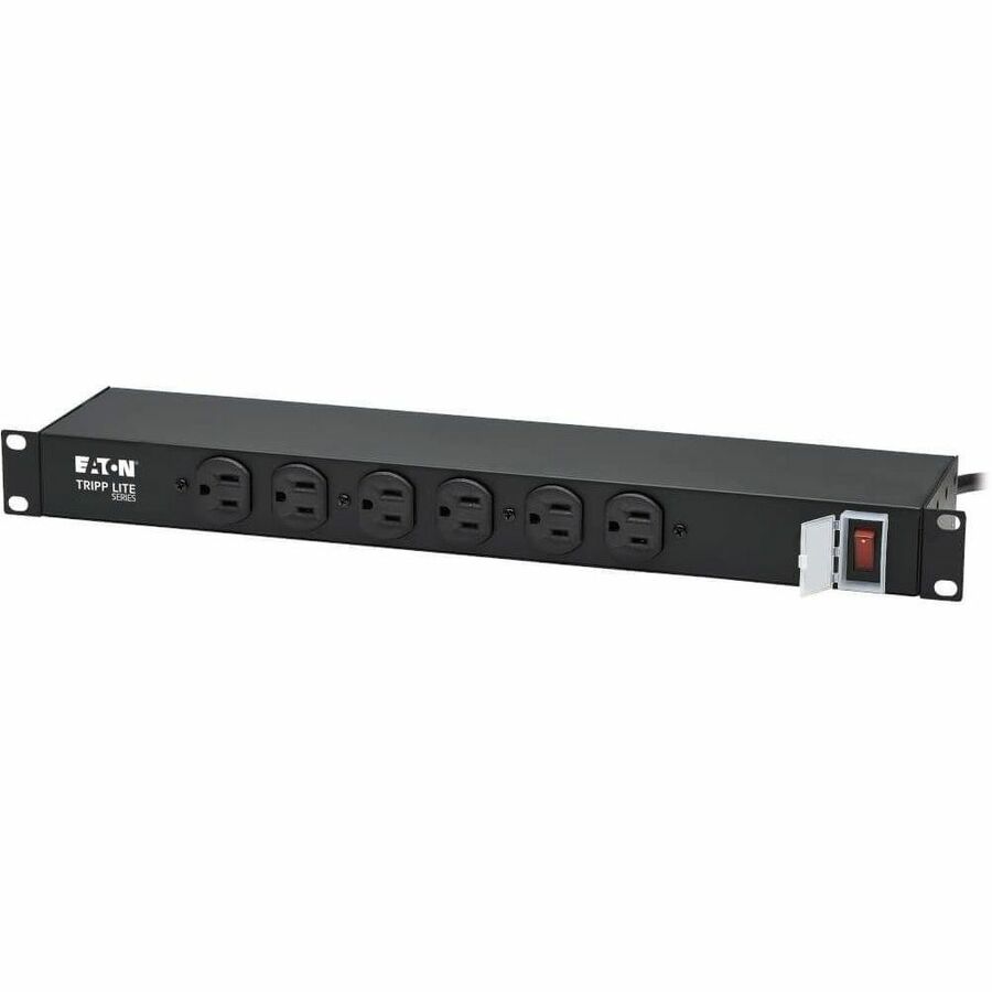 Eaton Tripp Lite Series RS-1215 1U Rack-Mount Power Strip with 12 Outlets and 15 ft Cord