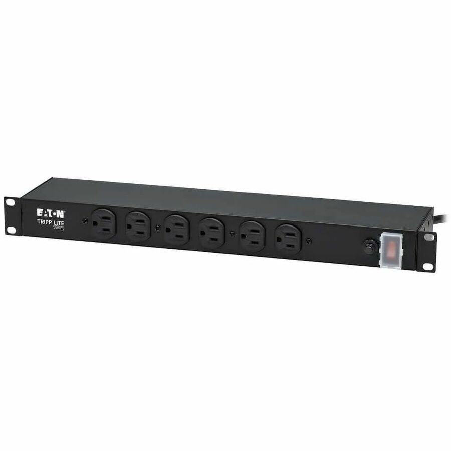 Eaton Tripp Lite Series RS-1215 1U Rack-Mount Power Strip with 12 Outlets and 15 ft Cord