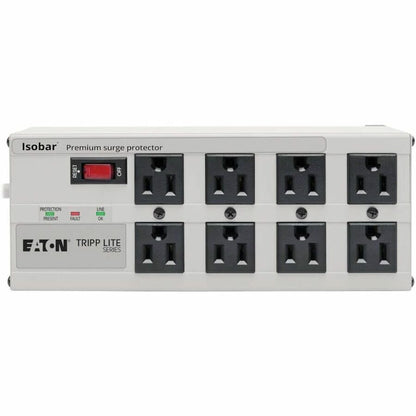 Eaton Tripp Lite Series Isobar ISOTEL8ULTRA 8-Outlet Surge Protector with 12 ft. Cord and Network Protection