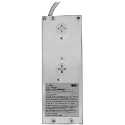 Eaton Tripp Lite Series Protect It! 6-Outlet Surge Protector with 6 ft. Cord and 2420 Joules