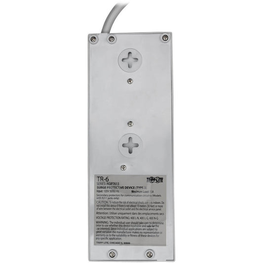 Eaton Tripp Lite Series Protect It! 6-Outlet Surge Protector with 6 ft. Cord and 2420 Joules