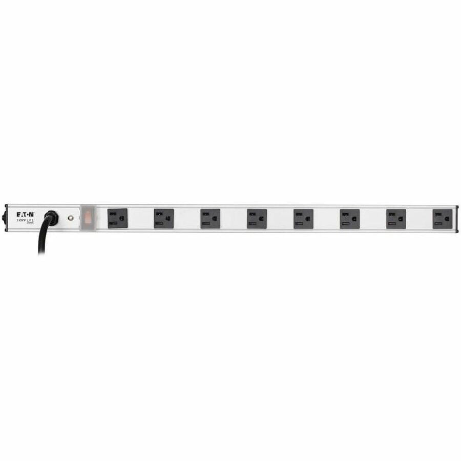 Eaton Tripp Lite Series PS2408 8-Outlet Power Strip with 15 ft. Cord and Circuit Breaker