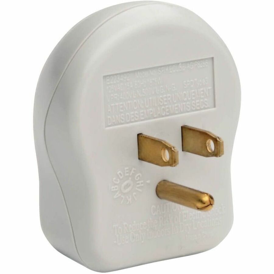 Eaton Tripp Lite SPIKECUBE 1-Outlet Surge Suppressor with 600 Joules Protection