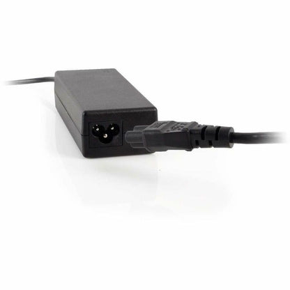 C2G 6ft Laptop Power Cord with NEMA 5-15P to IEC320C5 - 18 AWG, Black, 3-Slot Compatibility