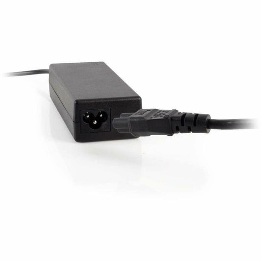 C2G 6ft Laptop Power Cord with NEMA 5-15P to IEC320C5 - 18 AWG, Black, 3-Slot Compatibility