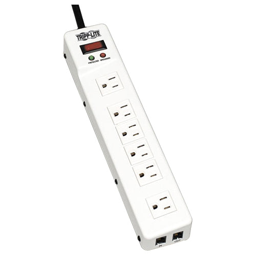 Eaton Tripp Lite Protect It! TLM626TEL15 Surge Protector with 6 Outlets and 15 ft. Cord