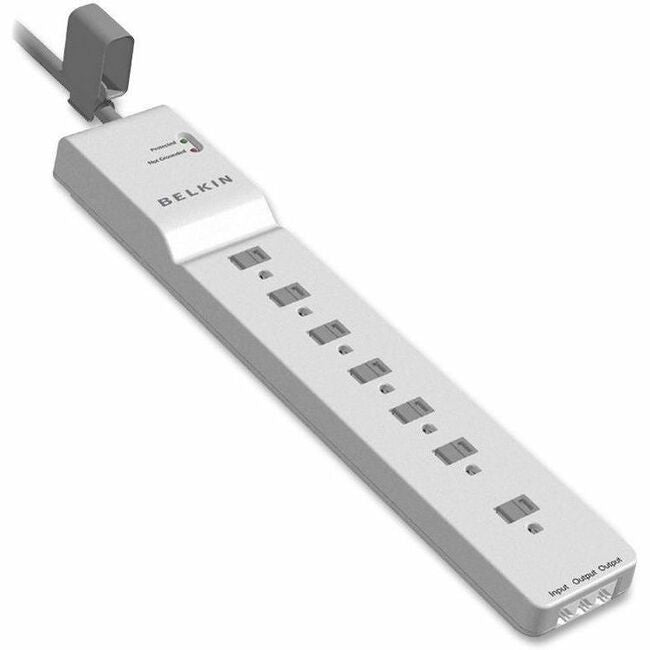 Belkin 7-Outlet Surge Protector with 12ft Cord and Right Angle Plug - 2320 Joules Protection