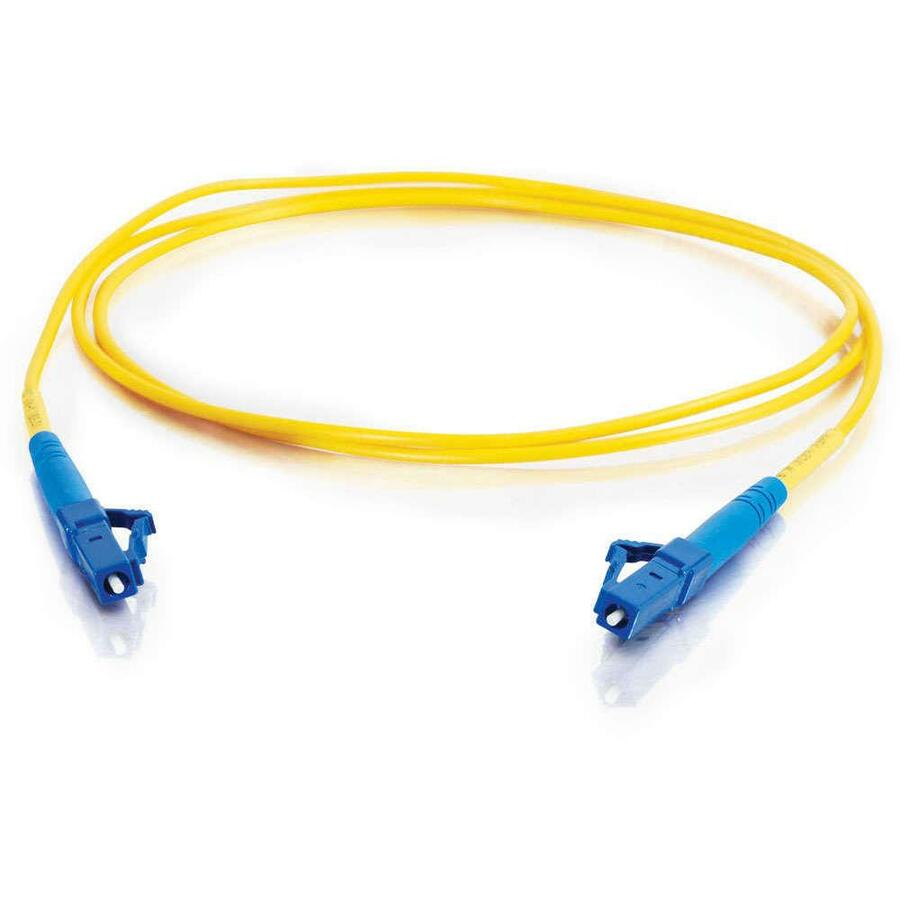 C2G Legrand Group 37103 3.28 ft LC-LC 9/125 OS1 Simplex Singlemode Fiber Optic Patch Cable - Yellow