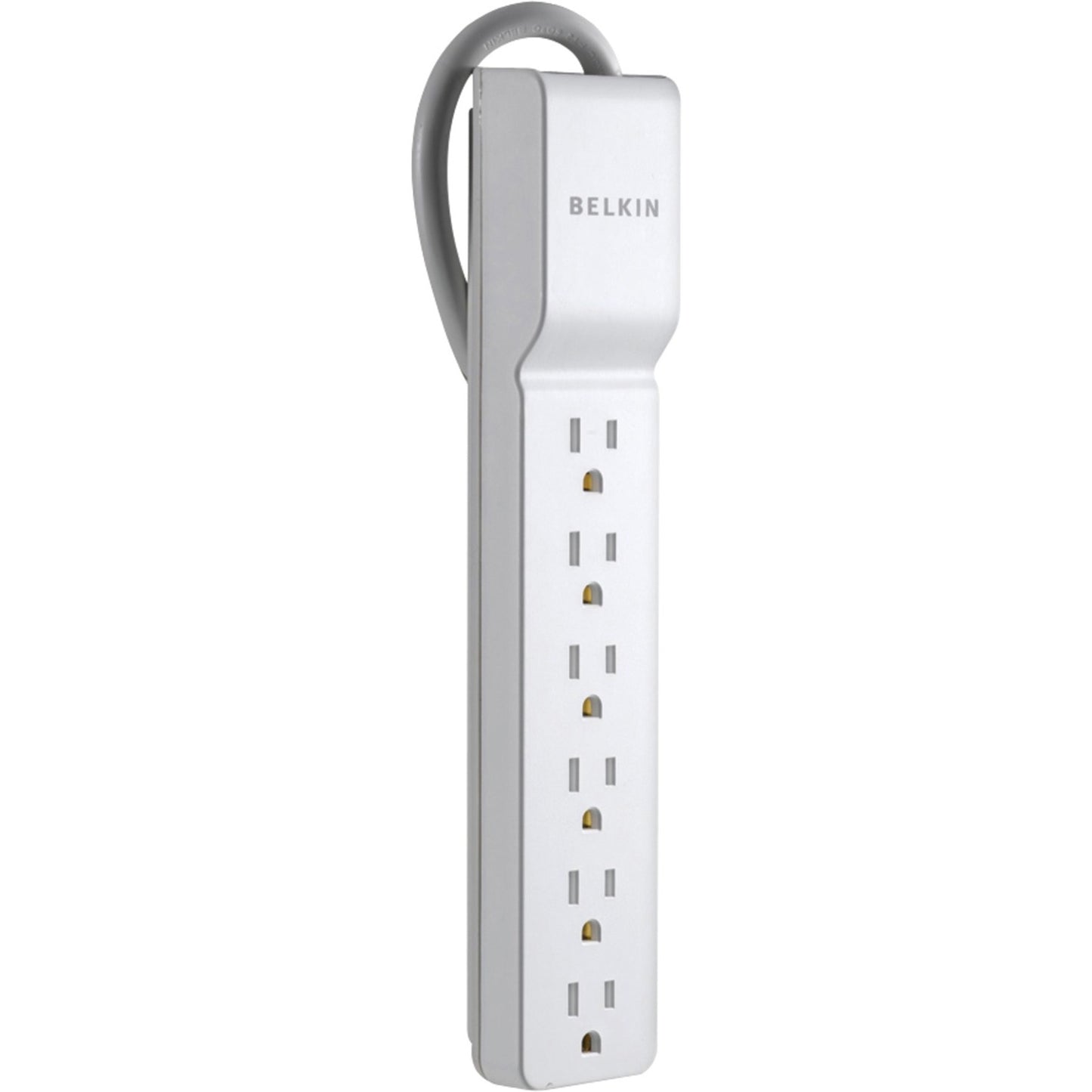 Belkin 6 Outlet Home/Office Surge Protector with 555 Joules and 2.5 Foot Power Cord