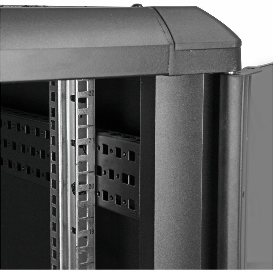 StarTech.com 22U 36-inch Knock-Down Server Rack Cabinet with Casters