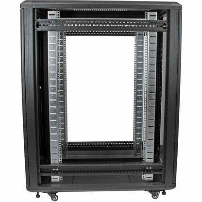 StarTech.com 22U 36-inch Knock-Down Server Rack Cabinet with Casters