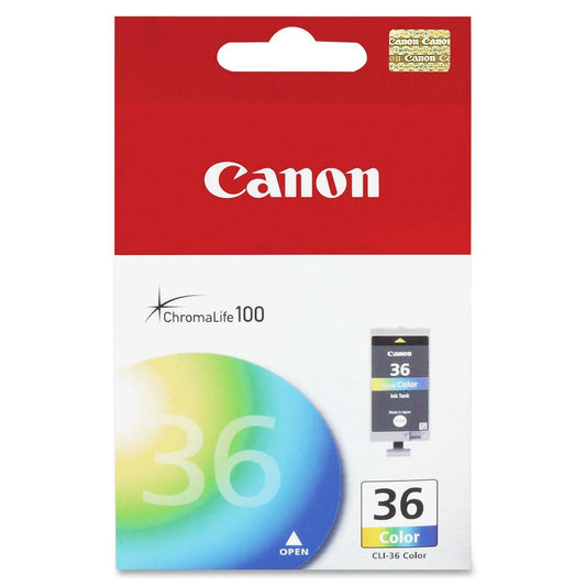 Canon CLI-36 Colored Ink Cartridge - Reliable Inkjet Print Solution for Canon Mini and iP Series