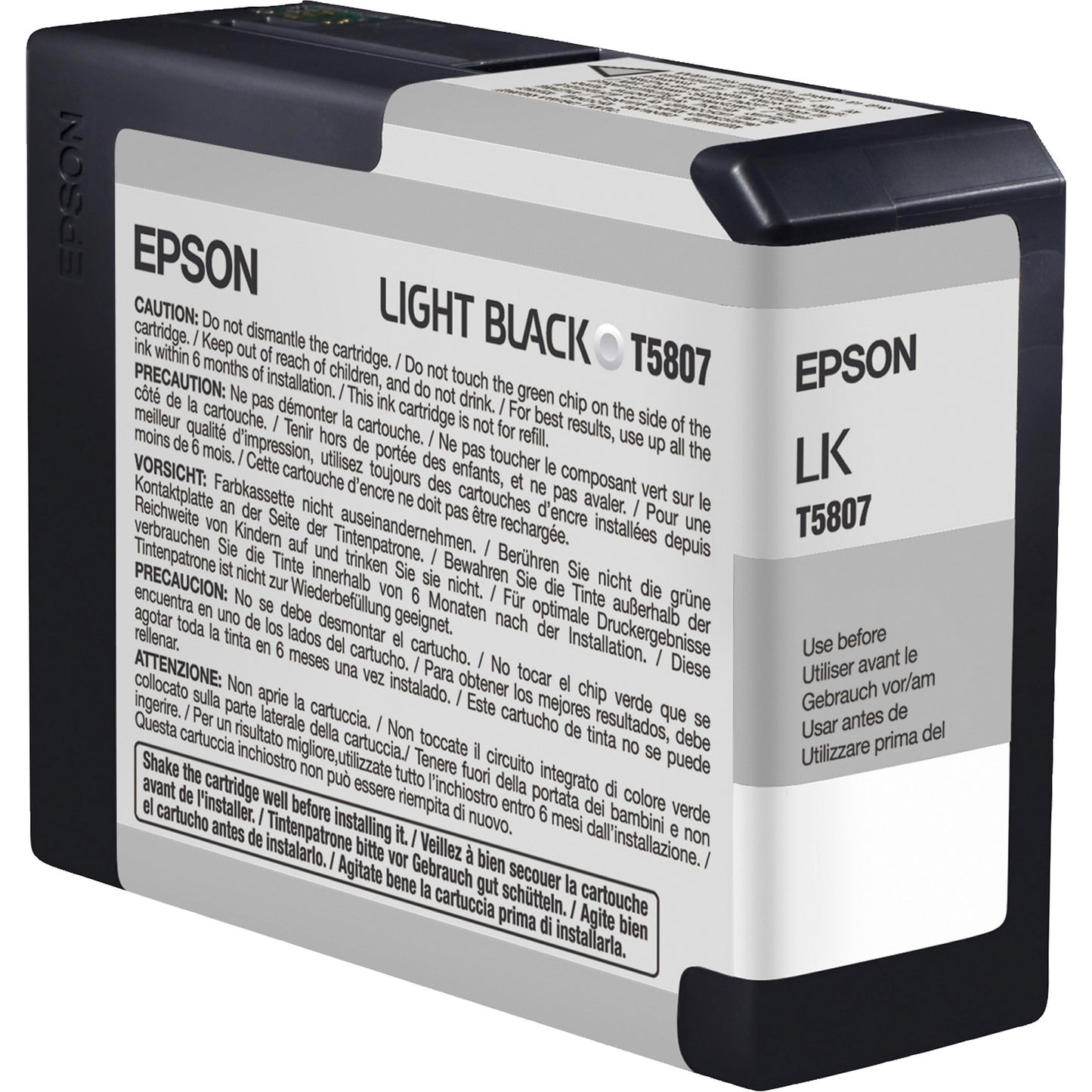 Epson UltraChrome K3 Light Black Ink Cartridge for Epson Stylus Pro 3800 & 3880