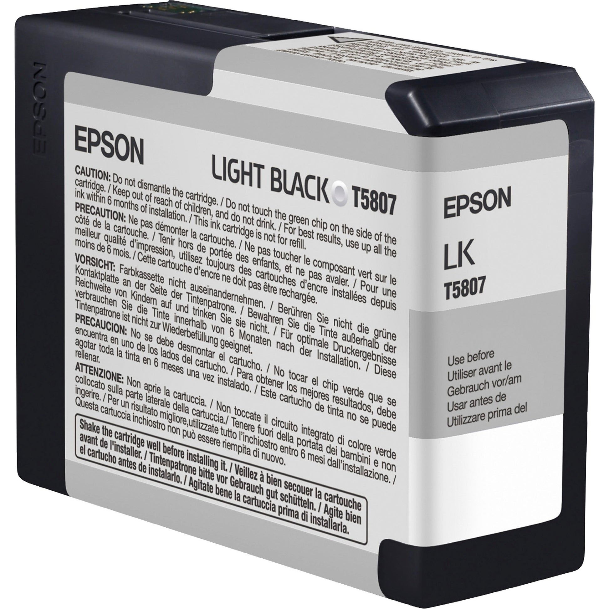 Epson UltraChrome K3 Light Black Ink Cartridge for Epson Stylus Pro 3800 & 3880