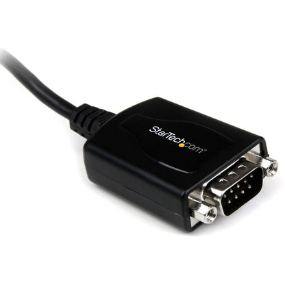 StarTech.com USB to Serial Adapter with COM Retention - 1 ft RS232 DB9 Cable for Legacy Devices