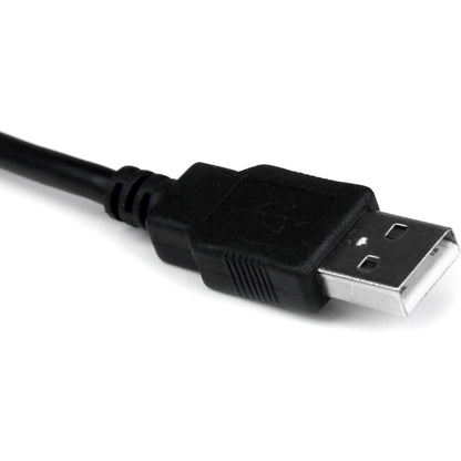 StarTech.com USB to Serial Adapter with COM Retention - 1 ft RS232 DB9 Cable for Legacy Devices