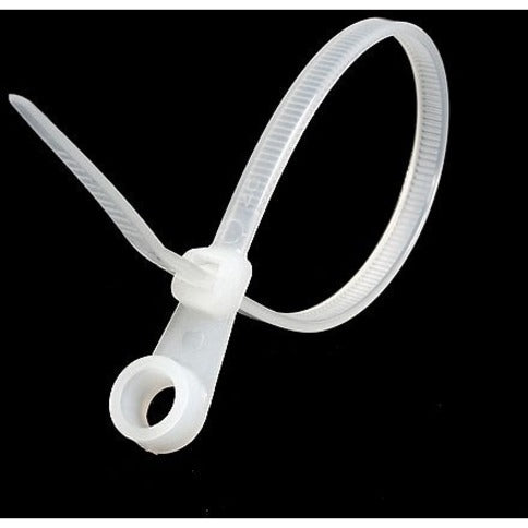StarTech.com 6-Inch Screw Mount Cable Ties 100 Pack for Secure Wire Management