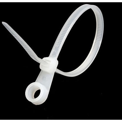 StarTech.com 6-Inch Screw Mount Cable Ties 100 Pack for Secure Wire Management