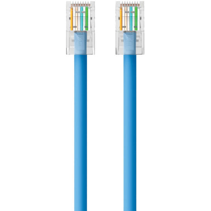 Belkin Cat6 Snagless Patch Cable - 7 Feet Blue Ethernet Network Cable for High-Speed Data Transfer