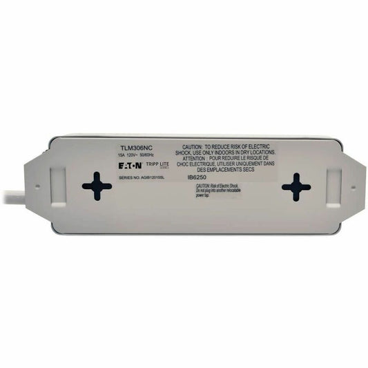Eaton Tripp Lite Power It! TLM306NC 3-Outlet Power Strip with 6 ft. Cord