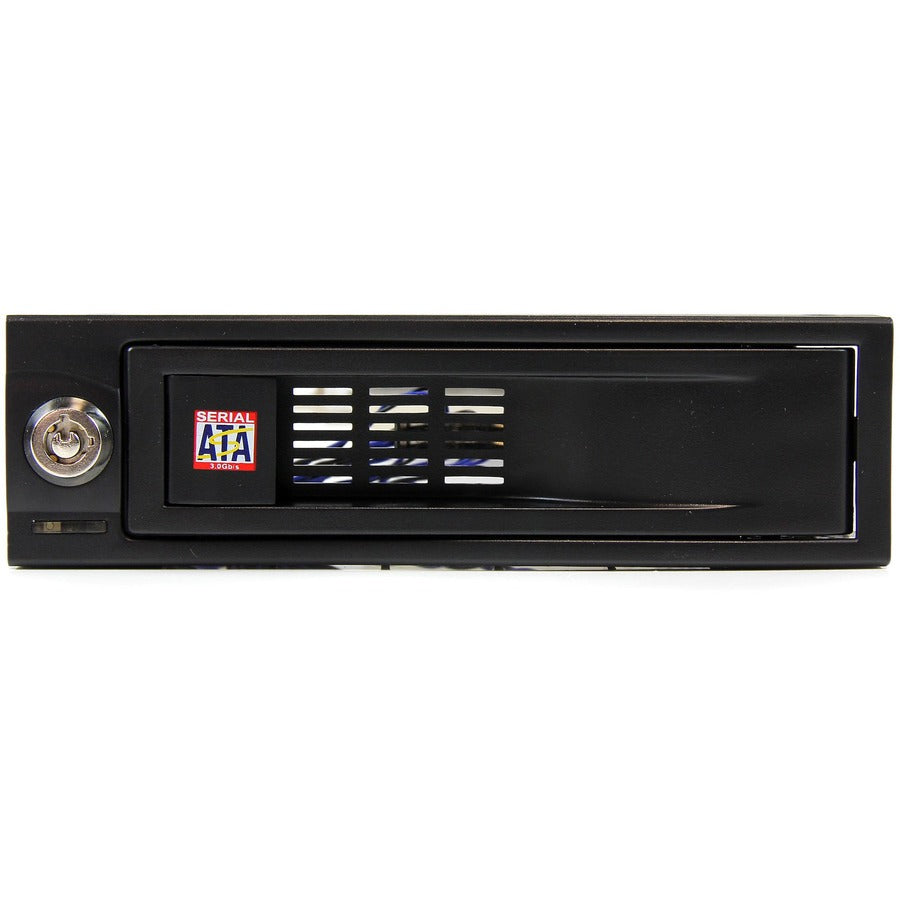 StarTech.com HSB100SATBK 5.25-Inch Tray-Less SATA Hot-Swap Hard Drive Bay for 3.5-Inch Drives in PC and Rackmount Systems