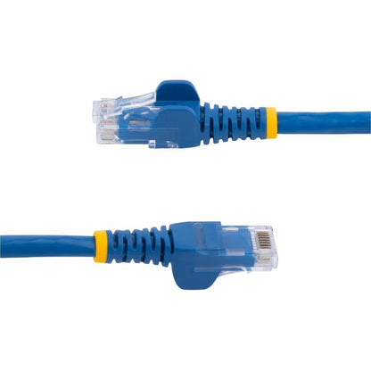 StarTech.com 7ft Category 6 Ethernet Cable - Blue Snagless Gigabit Network Patch Cord with 100W PoE Support