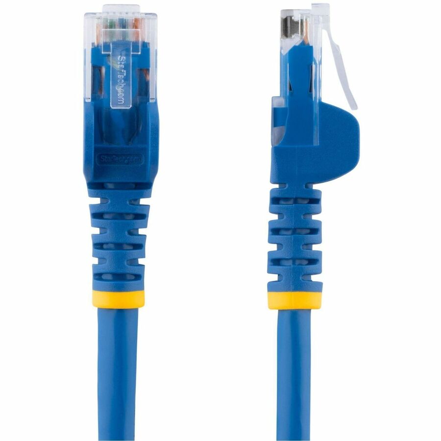 StarTech.com 7ft Category 6 Ethernet Cable - Blue Snagless Gigabit Network Patch Cord with 100W PoE Support