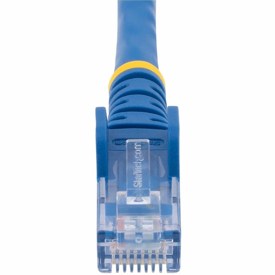 StarTech.com 7ft Category 6 Ethernet Cable - Blue Snagless Gigabit Network Patch Cord with 100W PoE Support