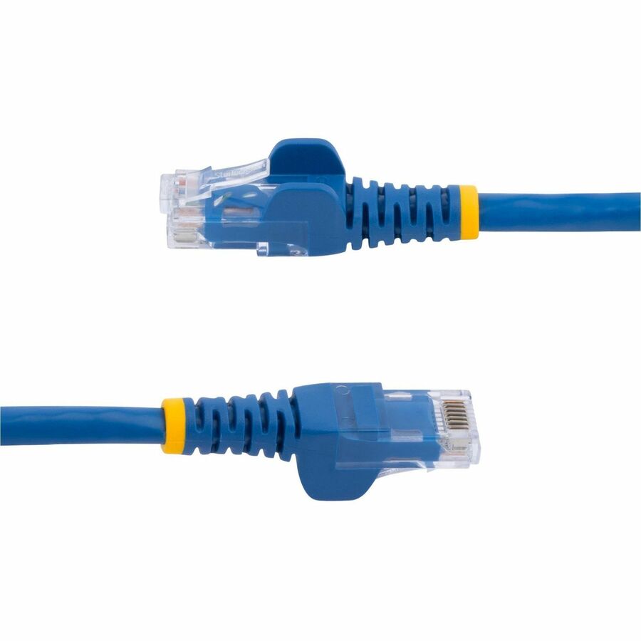 StarTech.com 3ft Cat 6 Ethernet Patch Cable - Blue Snagless Gigabit Network Cord with 100W PoE Support