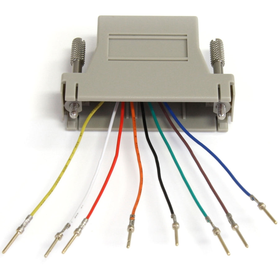 StarTech.com GC258MF DB25M to RJ45F Data Transfer Adapter for Serial and Network Connections