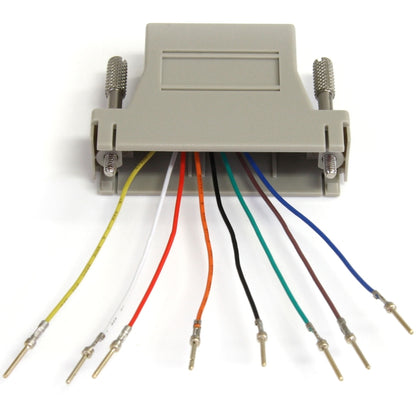 StarTech.com GC258MF DB25M to RJ45F Data Transfer Adapter for Serial and Network Connections