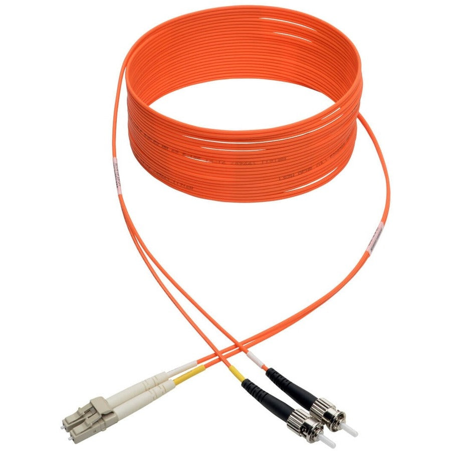 Eaton Tripp Lite Series Duplex Multimode 62.5/125 Fiber Patch Cable (LC/ST), 5M (16 ft.)