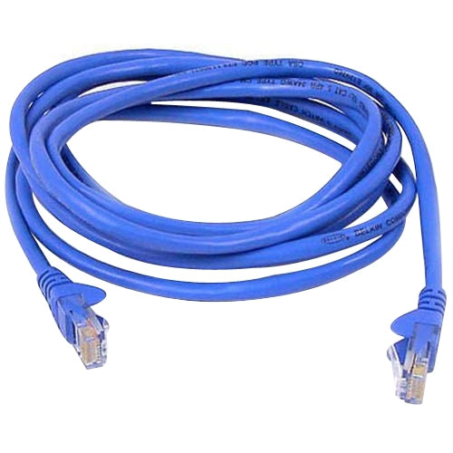 Belkin Cat 5e Patch Cable - 14 ft Blue Ethernet Network Cable with Snagless Boot