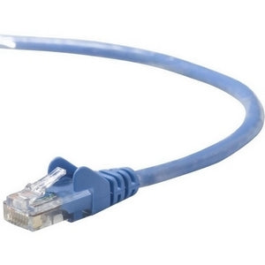 Belkin Cat. 5e Patch Cable - 25 ft Blue Network Cable with Snagless Molded Connectors